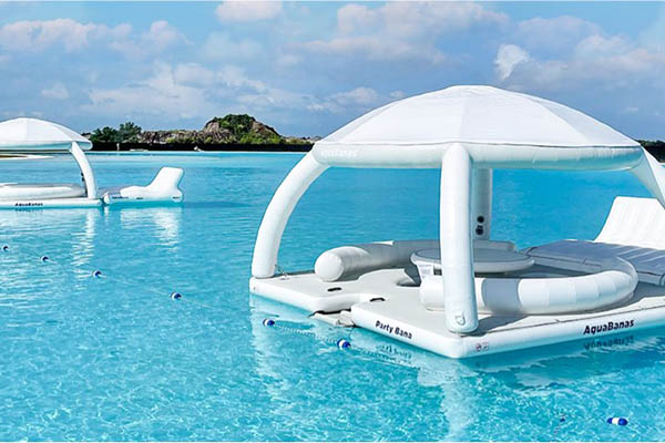 Inflatable party islands: Taking pool parties to the next level