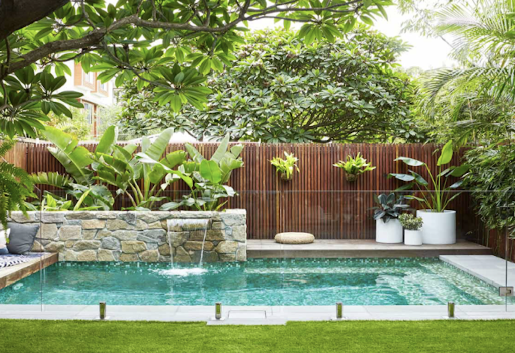 Inflatable pool landscaping ideas for a refreshing and inviting oasis