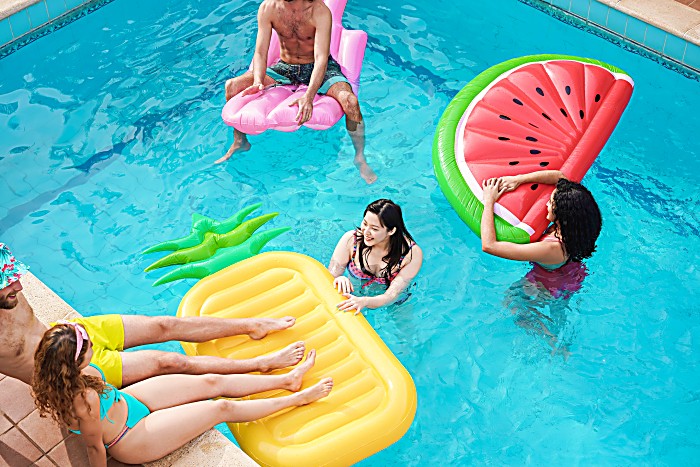 Inflatable pool party themes for every occasion