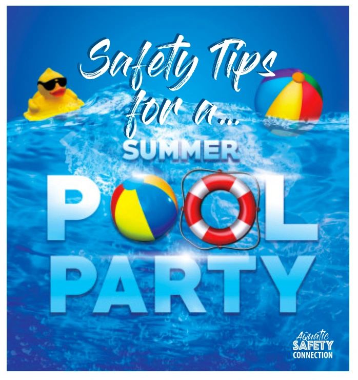Inflatable pool safety guidelines for large gatherings and parties