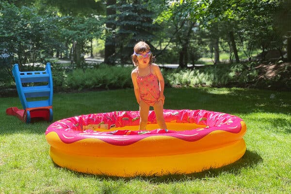 Inflatable pool versus outdoor art workshops: Which offers better creativity?