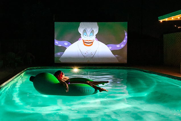 Inflatable pool versus outdoor movie nights: Which offers better entertainment?