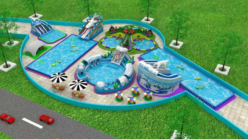 Inflatable pool versus water parks: Which offers a more thrilling experience?