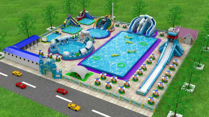 Inflatable pool versus water parks: Which offers a more thrilling experience?