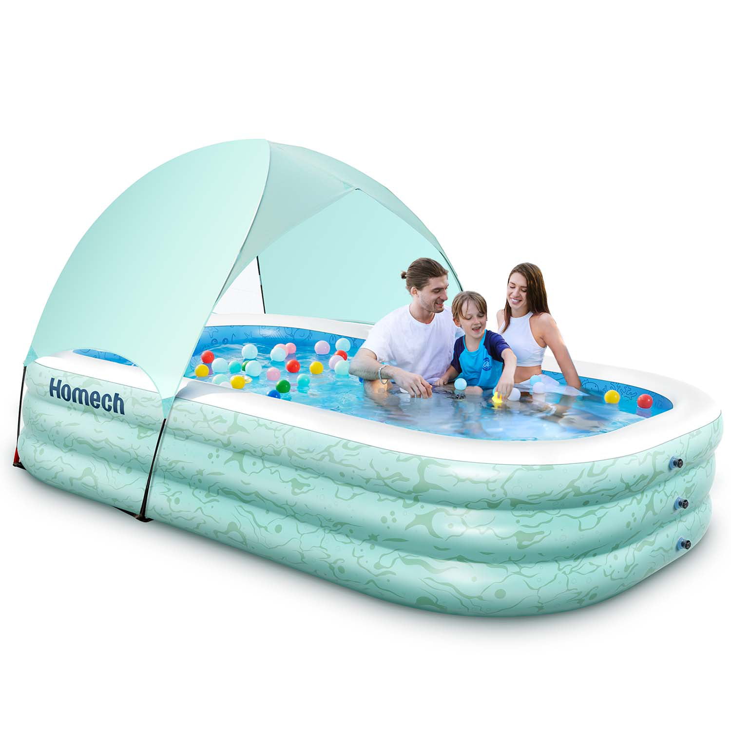 Inflatable pools: A haven for families during summer vacations