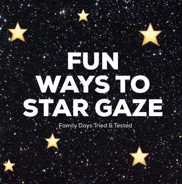 The joy of star-gazing in an inflatable pool