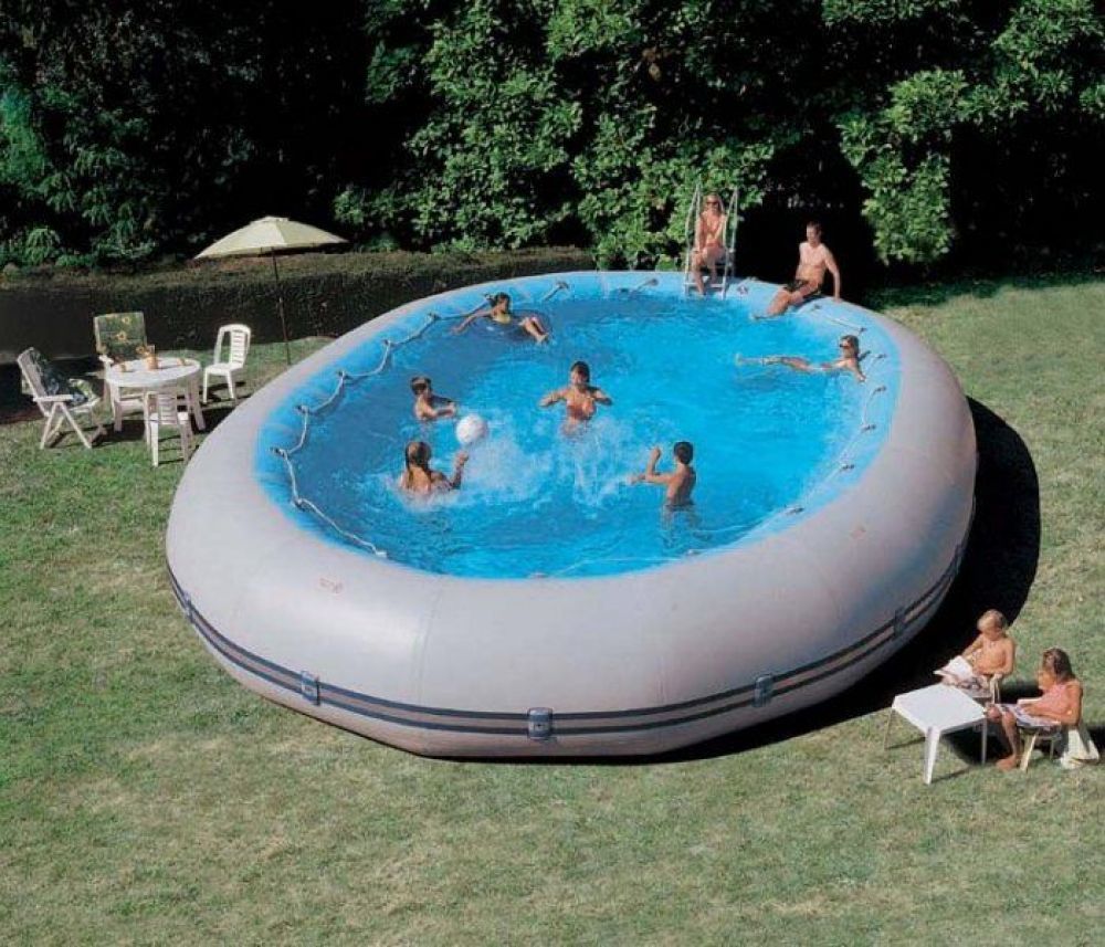 Unique Shapes and Designs of Inflatable Pools