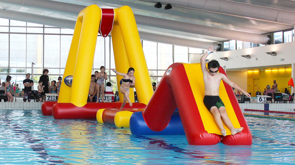 Inflatable Pools for Fitness Challenges: Aquatic Competitions