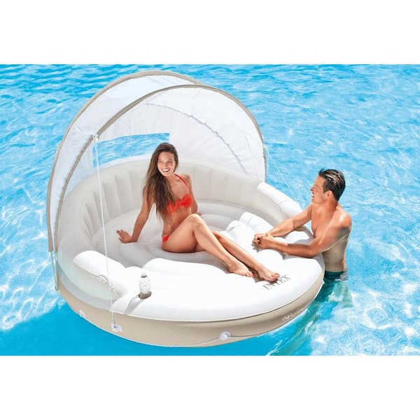 The Art of Floating: Inflatable Pools and Outdoor Installations