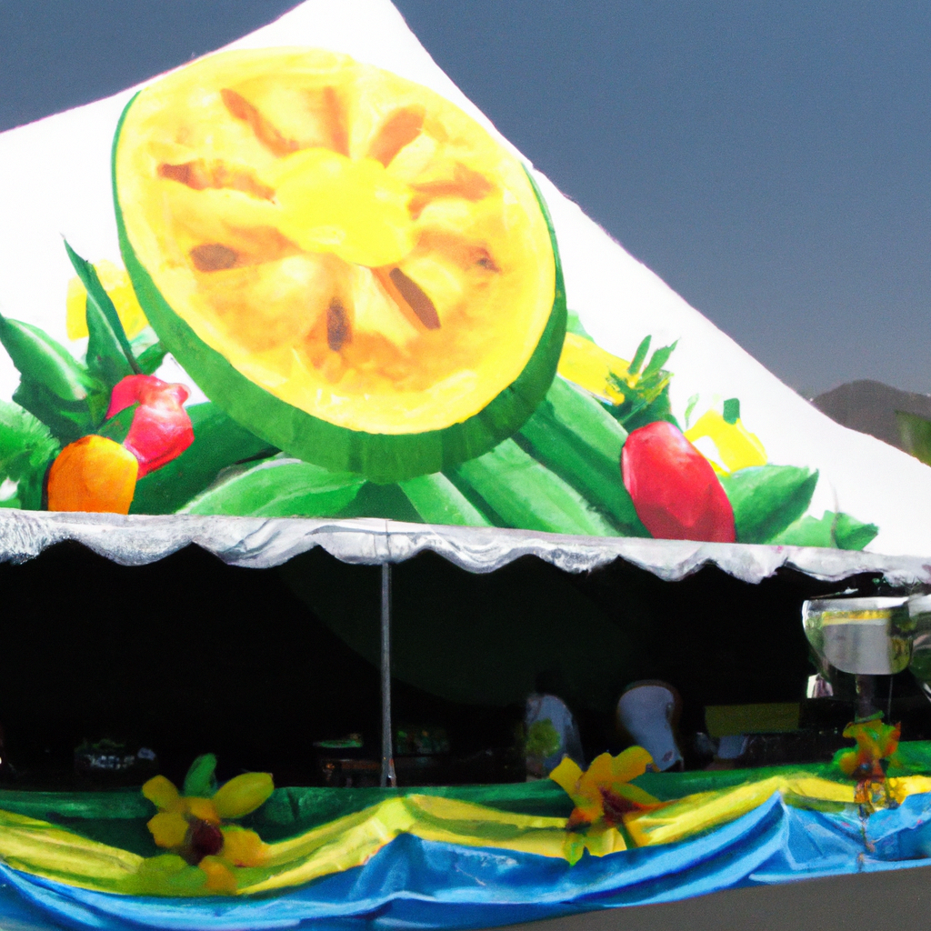 Designing Inflatable Pool Sculptures for Food Festivals