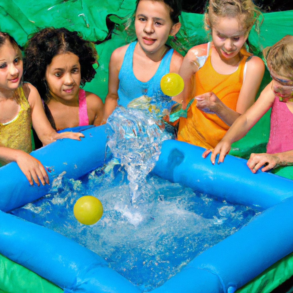 Inflatable Pools for Summer Camp STEM Programs: Water Science
