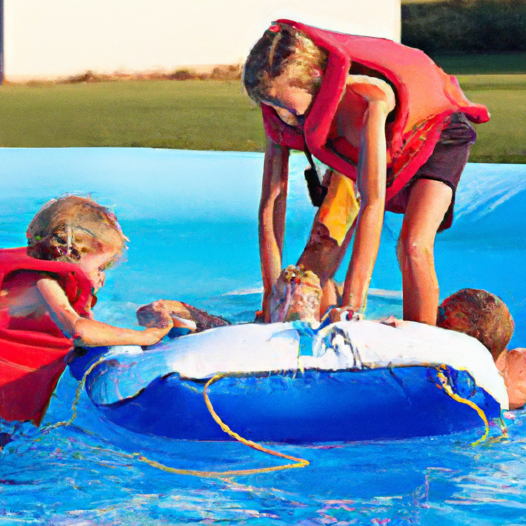 Inflatable Pools for Water Safety Instructors: Teaching Lifesaving Skills