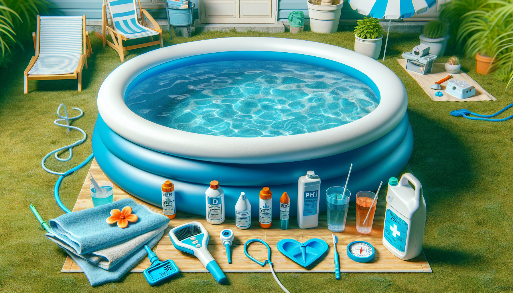 How To Keep Your Inflatable Pool Water Clean And Clear